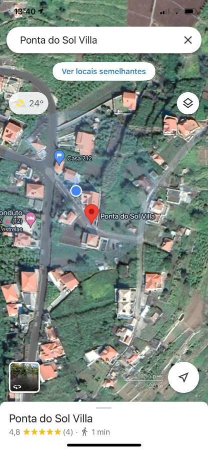 Studio Privado Com Vista Mar E Montanha Понта-ду-Сол Екстер'єр фото